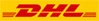 DHL-Logo Wir versenden mit DHL