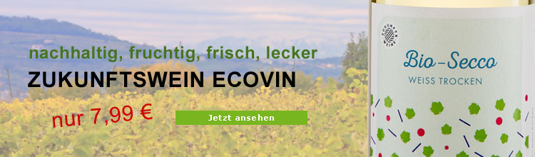 Biowein Zukunftswein Secco